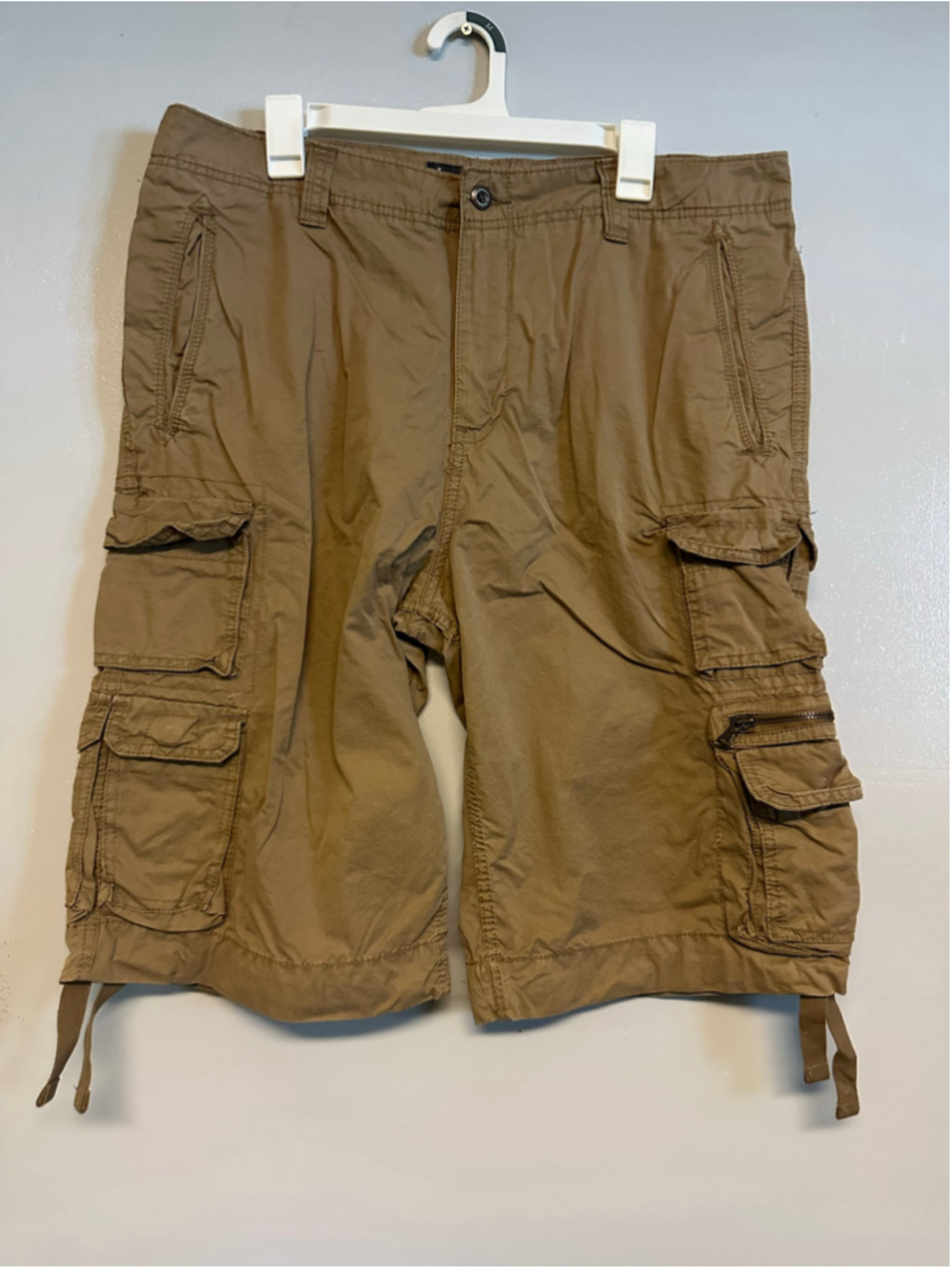 Old Navy Cargo Shorts Mens Size 36 Beige Outdoor Summer